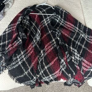 Plaid shawl